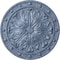 Ekena Millwork Foster Acanthus Leaf Medallion (Canopies up to 2 1/4"), 20 1/2"OD x 1 1/2"P, Americana Crackle CM20FOAMC - alternate 1